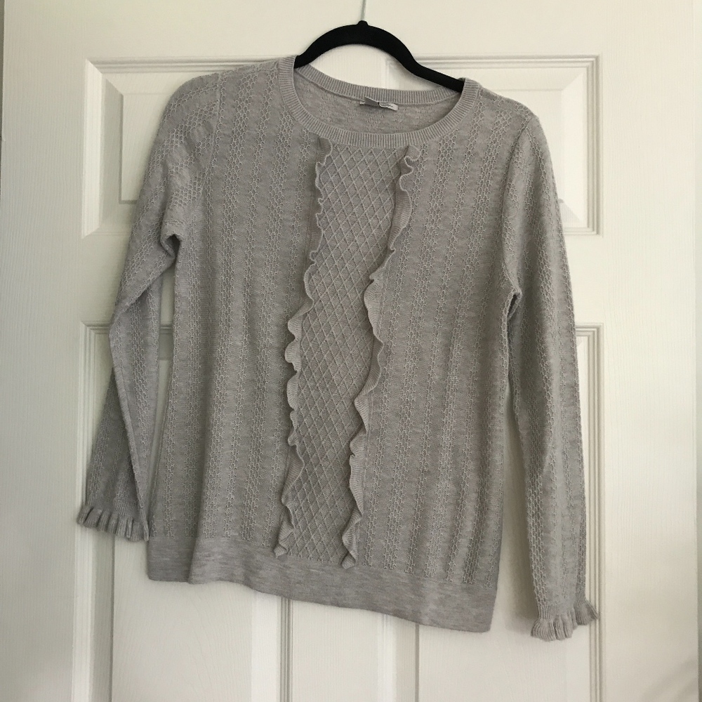 halogen grey sweater
